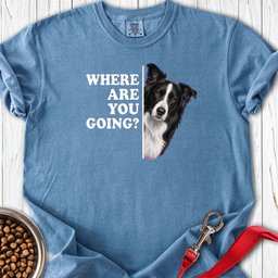 Border Collie Alert Premium Tee Gift For Dog Lover