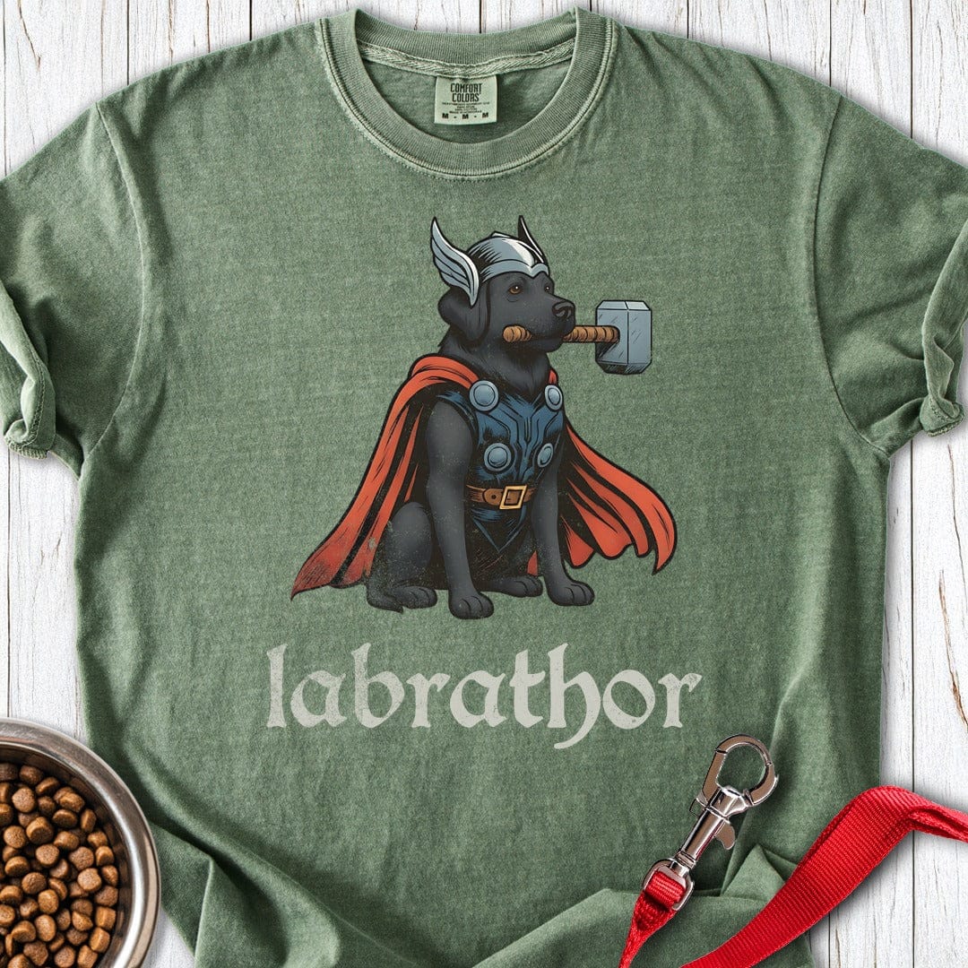 Black Labrathor Premium Tee Gift For Dog Lover