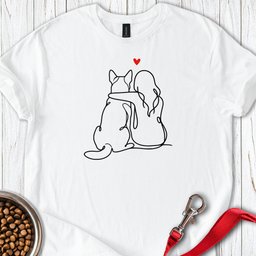 Blue Heeler Girl T Shirt Gift For Dog Lover