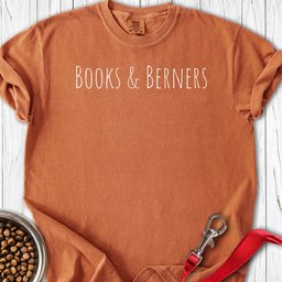 Books And Berners Premium Tee Premium Tee Gift For Dog Lover