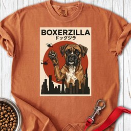 Boxerzilla Premium Tee Gift For Dog Lover