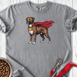 Boxer Superhero Premium Tee Gift For Dog Lover