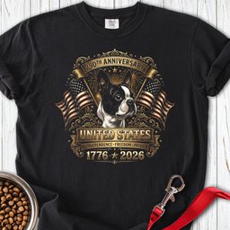 Boston Terrier USA Premium Tee Gift For Dog Lover