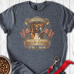 Boxer 250 Anniversary T Shirt Gift For Dog Lover