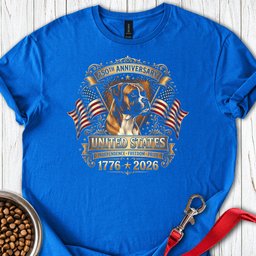 Boxer 250 Anniversary T Shirt Gift For Dog Lover