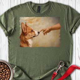 Cardigan Welsh Corgi Red Creation T Shirt Gift For Dog Lover