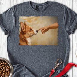 Cardigan Welsh Corgi Red Creation T Shirt Gift For Dog Lover