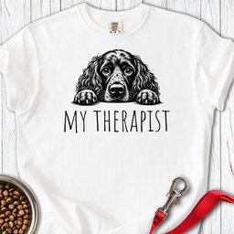 Boykin Spaniel My Therapist Premium Tee Gift For Dog Lover