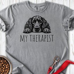 Boykin Spaniel My Therapist Premium Tee Gift For Dog Lover
