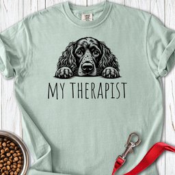 Boykin Spaniel My Therapist Premium Tee Gift For Dog Lover