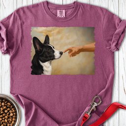 Cardigan Welsh Corgi Black And White Creation Premium Tee Gift For Dog Lover