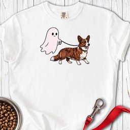 Cardigan Welsh Corgi Red Brindle Halloween Premium Tee Gift For Dog Lover