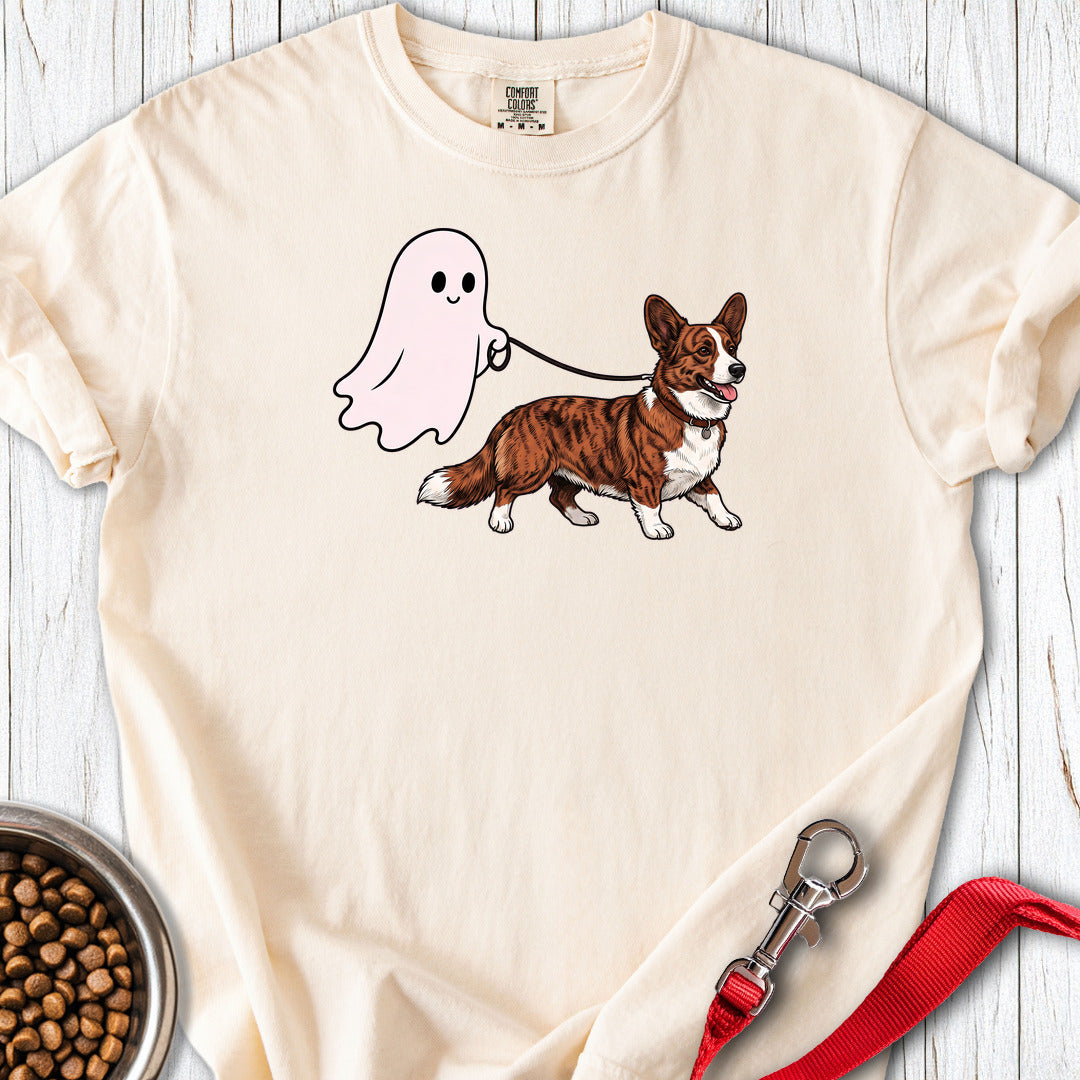 Cardigan Welsh Corgi Red Brindle Halloween Premium Tee Gift For Dog Lover