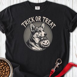 Cardigan Welsh Corgi Halloween Premium Tee Gift For Dog Lover