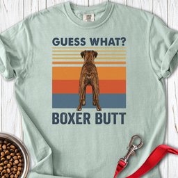Brindle Boxer Butt Premium Tee Gift For Dog Lover