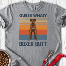 Brindle Boxer Butt Premium Tee Gift For Dog Lover