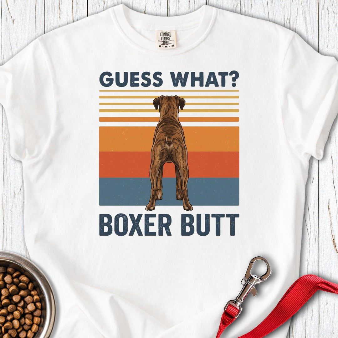 Brindle Boxer Butt Premium Tee Gift For Dog Lover