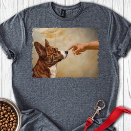 Cardigan Welsh Corgi Red Brindle Creation T Shirt Gift For Dog Lover