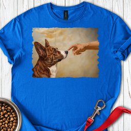 Cardigan Welsh Corgi Red Brindle Creation T Shirt Gift For Dog Lover