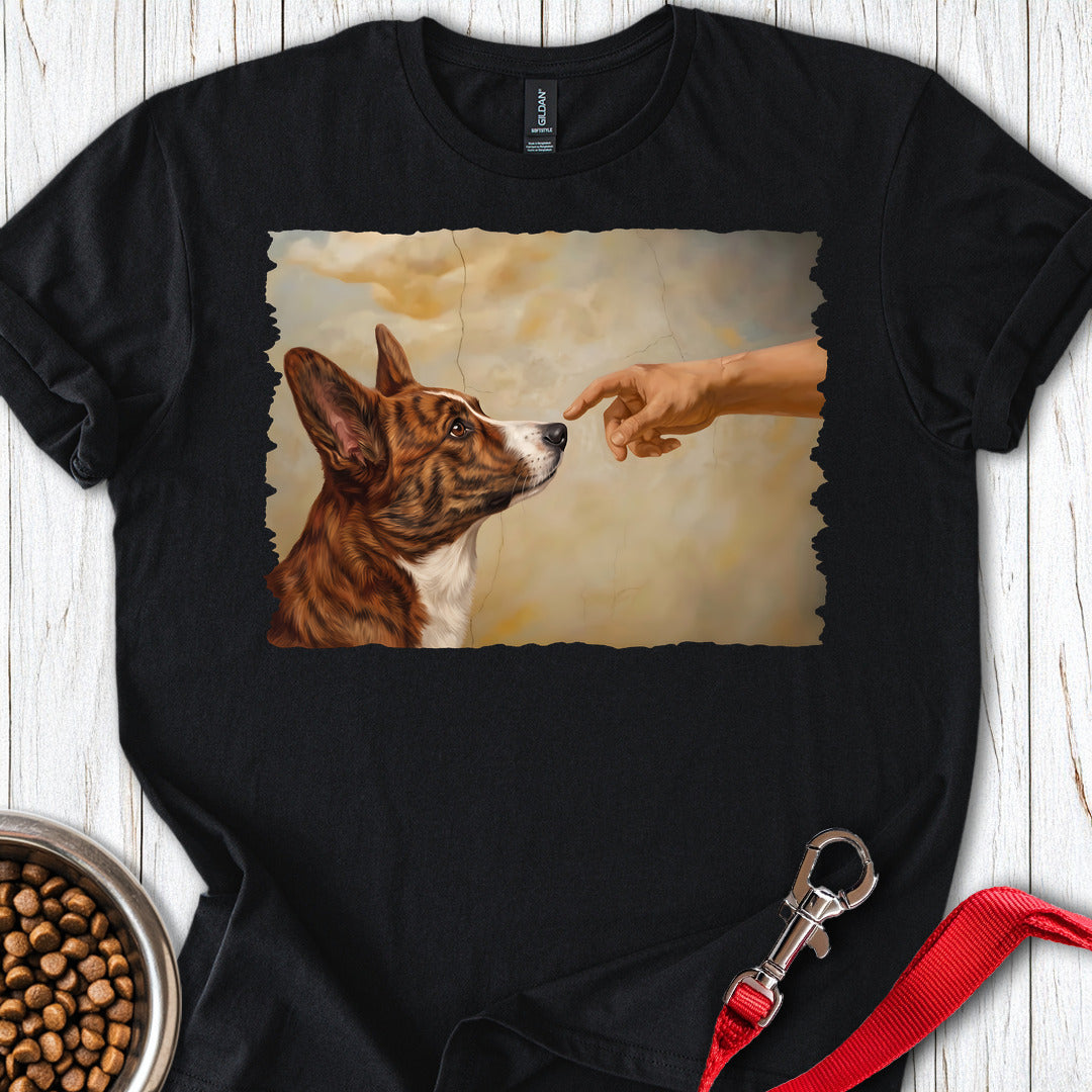 Cardigan Welsh Corgi Red Brindle Creation T Shirt Gift For Dog Lover