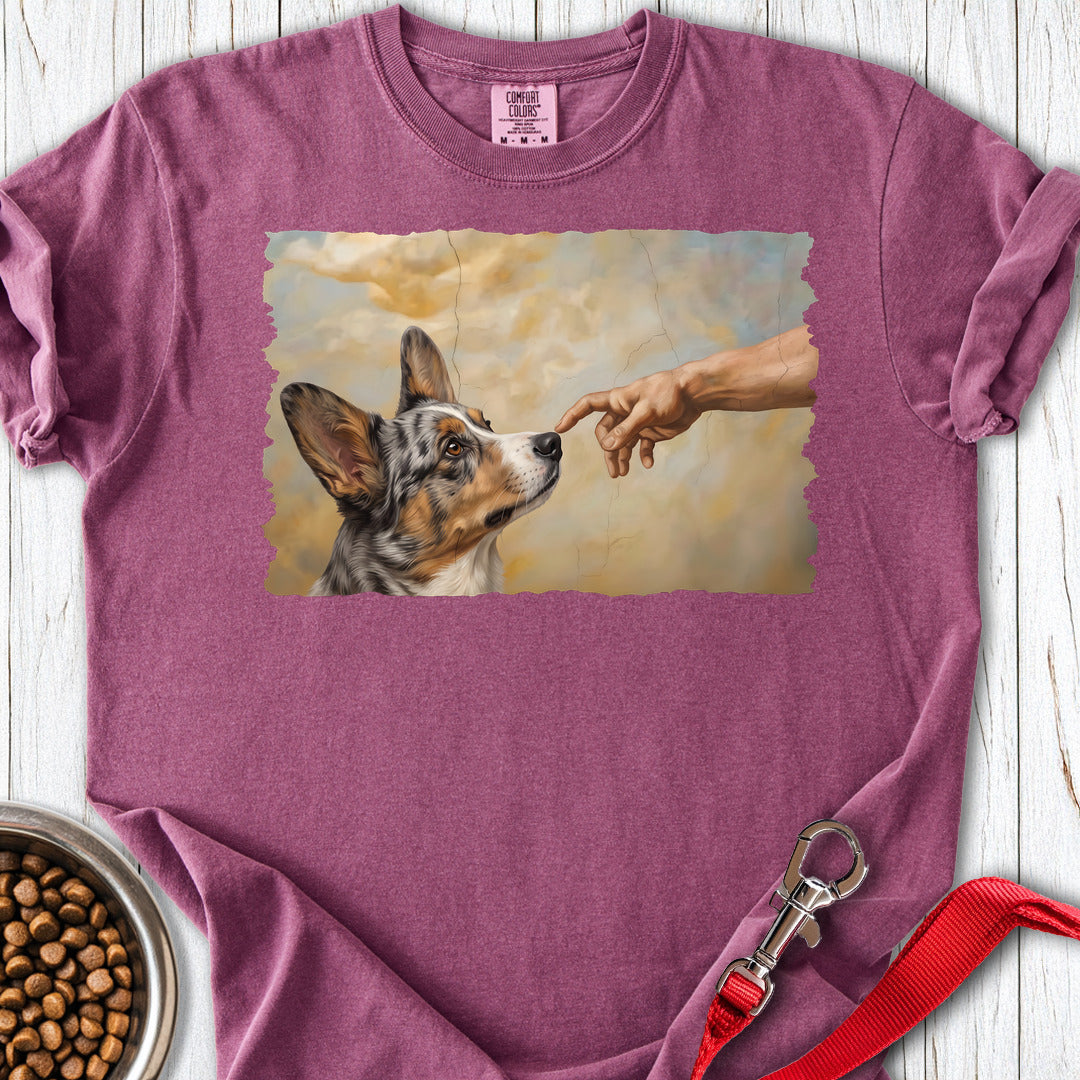 Cardigan Welsh Corgi Blue Merle Creation Premium Tee Gift For Dog Lover