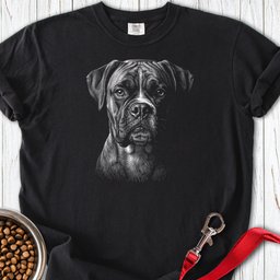 Boxer Engraved Premium Tee Gift For Dog Lover