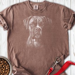 Boxer Engraved Premium Tee Gift For Dog Lover