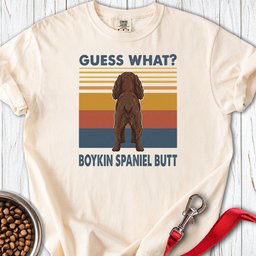 Boykin Spaniel Butt Premium Tee Gift For Dog Lover