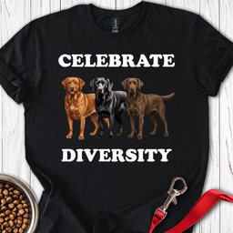 Celebrate Diversity T Shirt Gift For Dog Lover