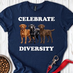 Celebrate Diversity T Shirt Gift For Dog Lover