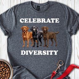 Celebrate Diversity T Shirt Gift For Dog Lover