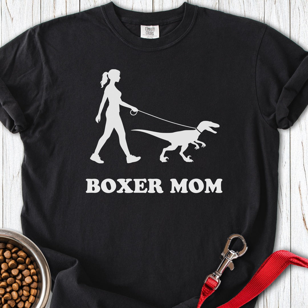 Boxer Mom Premium Tee Gift For Mom
