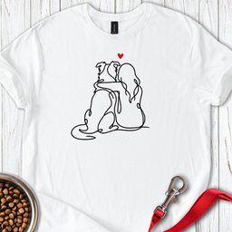 Border Collie Girl T Shirt Gift For Dog Lover