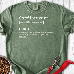 Carditrovert Cardigan Welsh Corgi Premium Tee Gift For Dog Lover