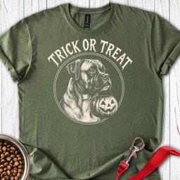 Boxer Trick Or Treat Halloween T Shirt Gift For Dog Lover