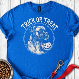 Boxer Trick Or Treat Halloween T Shirt Gift For Dog Lover