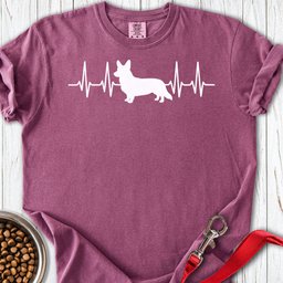 Cardigan Welsh Corgi Heartbeat Premium Tee Gift For Dog Lover