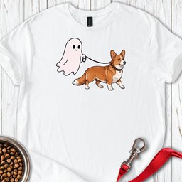 Cardigan Welsh Corgi Red Halloween T Shirt Gift For Dog Lover