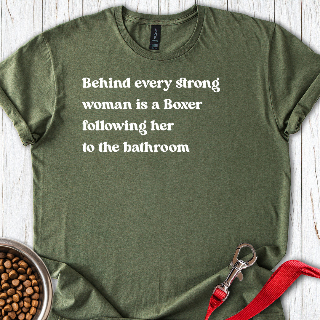 Boxer Strong Woman T Shirt Gift For Women