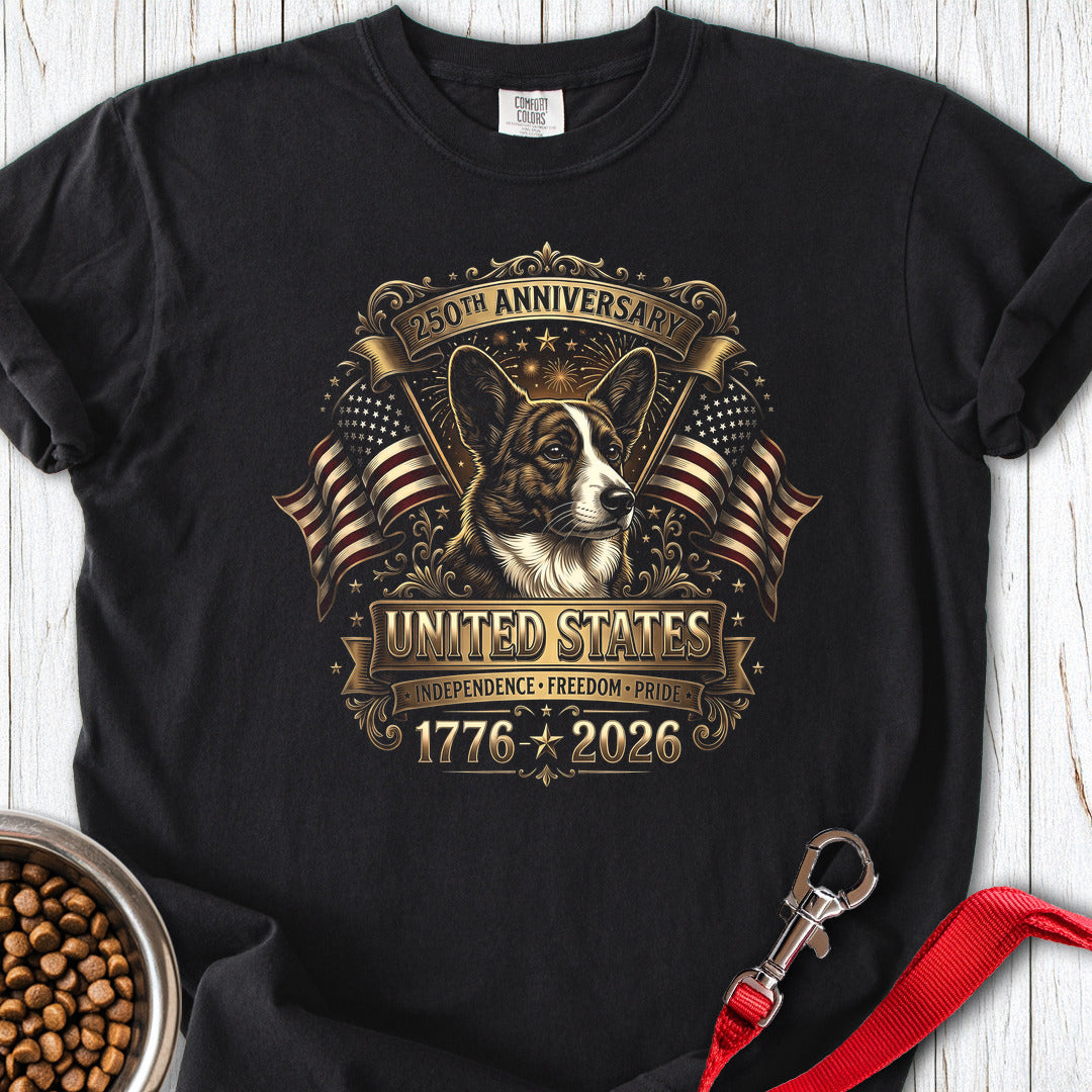 Cardigan Welsh Corgi 250 USA Premium Tee Gift For Dog Lover