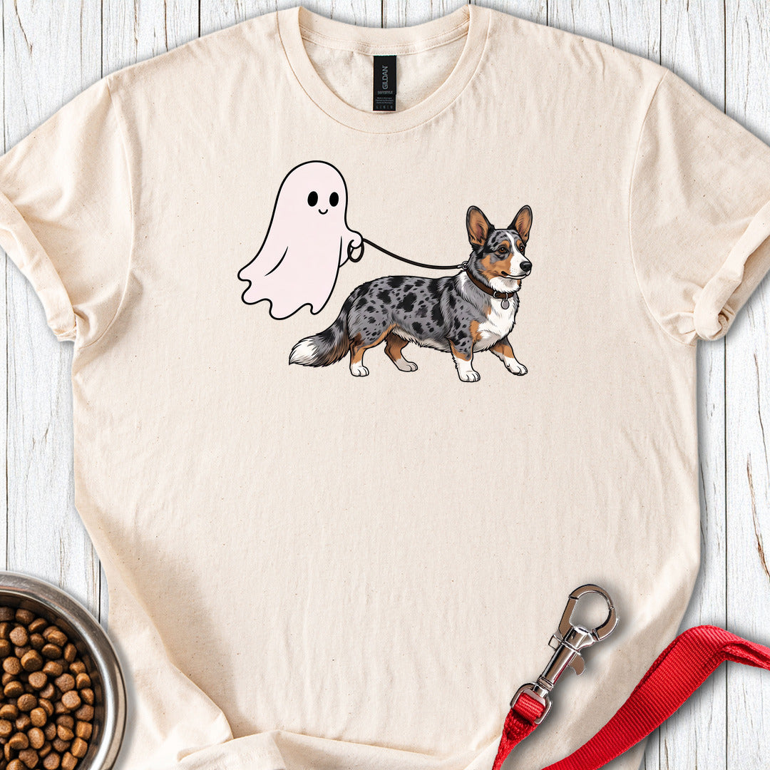 Cardigan Welsh Corgi Blue Merle Halloween T Shirt Gift For Dog Lover