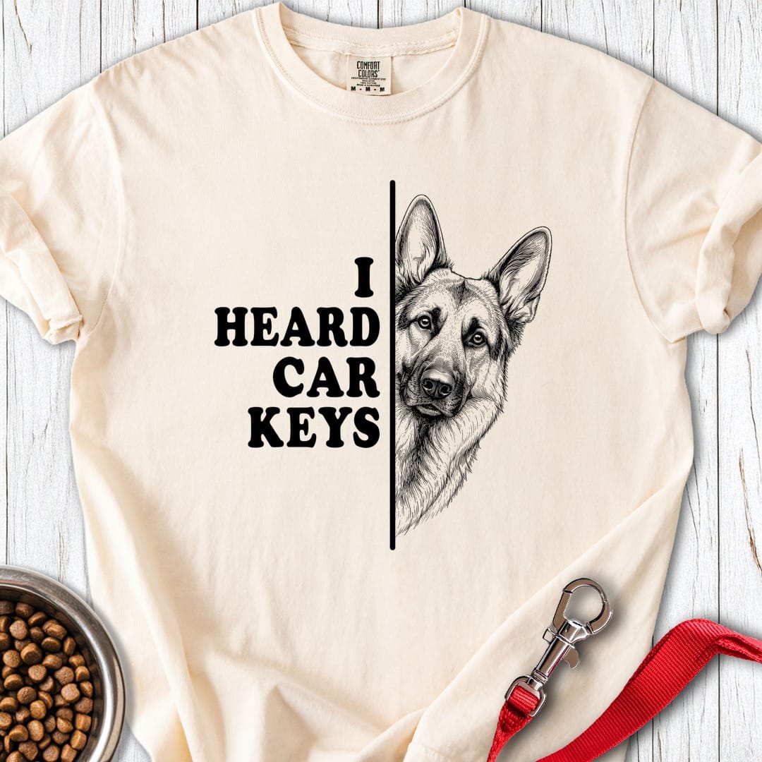 Car Keys German Shepherd Premium Tee Gift For Dog Lover