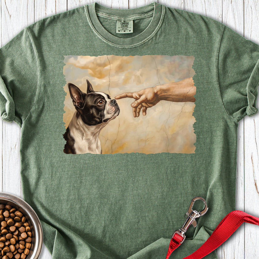 Boston Terrier Creation Premium Tee Gift For Dog Lover