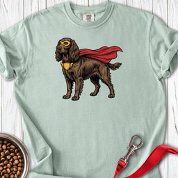 Boykin Spaniel Superhero Premium Tee Gift For Dog Lover