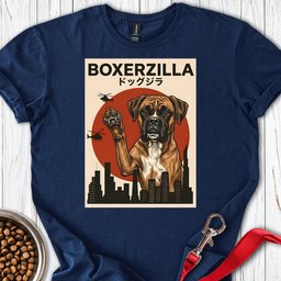 Boxerzilla T Shirt Gift For Dog Lover