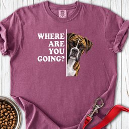 Brindle Boxer Alert Premium Tee Gift For Dog Lover