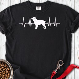 Boykin Spaniel Heartbeat Premium Tee Gift For Dog Lover