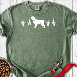 Boykin Spaniel Heartbeat Premium Tee Gift For Dog Lover