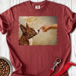 Cardigan Welsh Corgi Red Brindle Creation Premium Tee Gift For Dog Lover