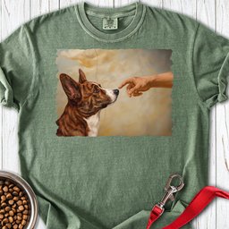 Cardigan Welsh Corgi Red Brindle Creation Premium Tee Gift For Dog Lover